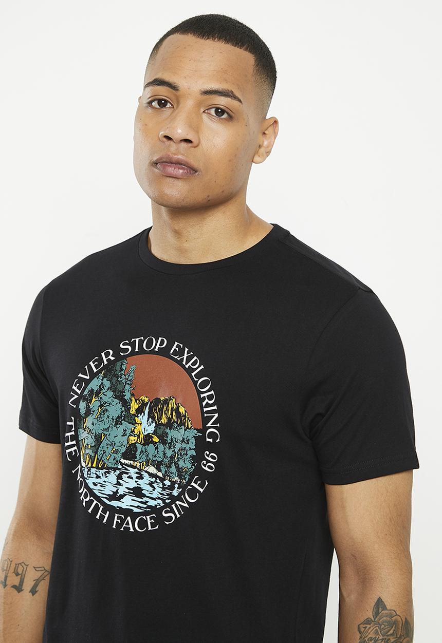 The North Face - M short sleeve graphic tee - black