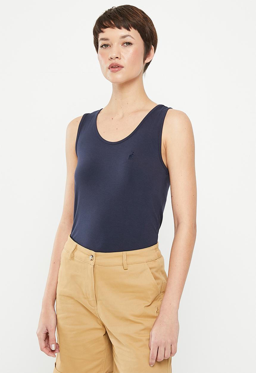 POLO - Blair sl tee - navy
