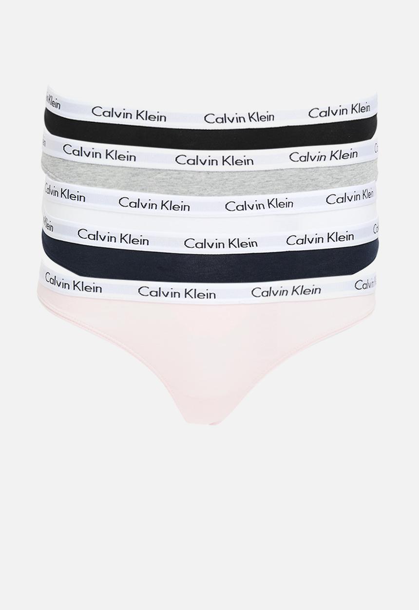 Calvin Klein - Thong 5 pack - multi