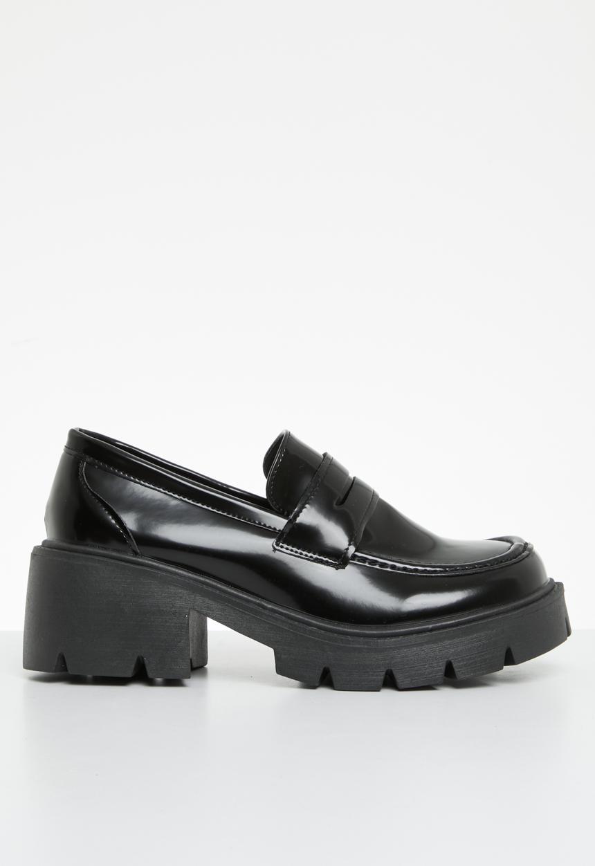 Superbalist - Irina chunky high loafer - black