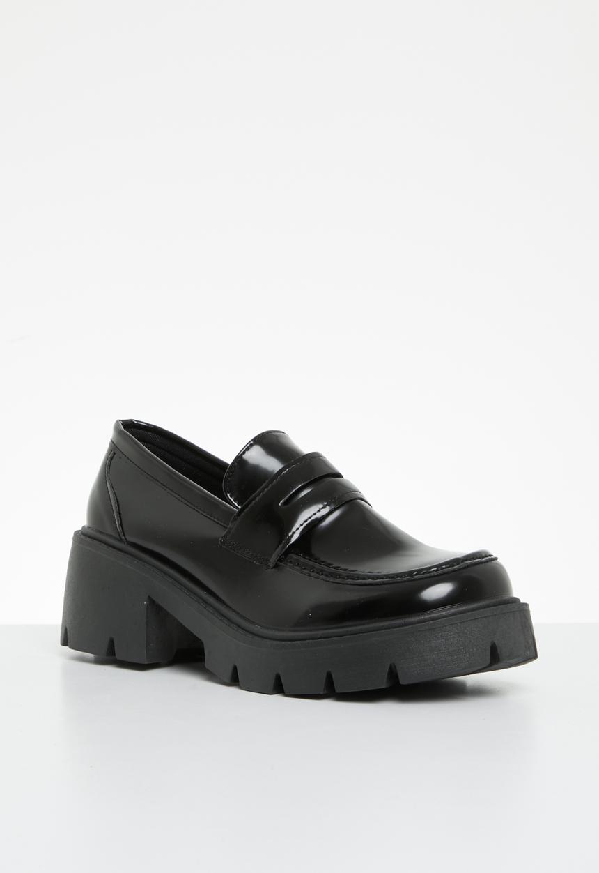 Superbalist - Irina chunky high loafer - black