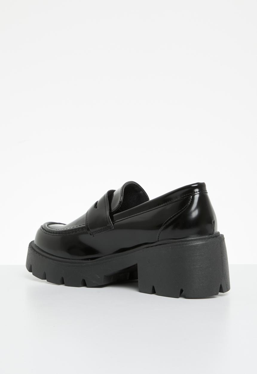 Superbalist - Irina chunky high loafer - black