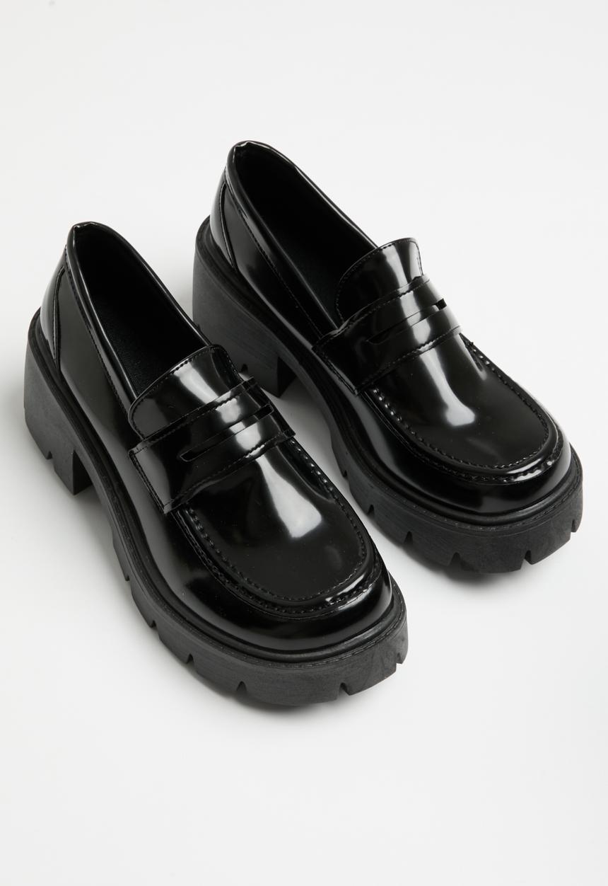 Superbalist - Irina chunky high loafer - black