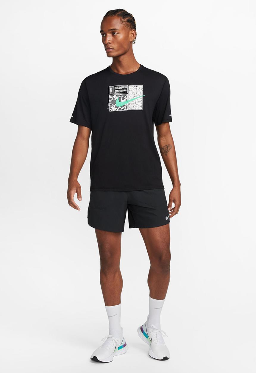 Nike - Nike dry fit top dye - black 
