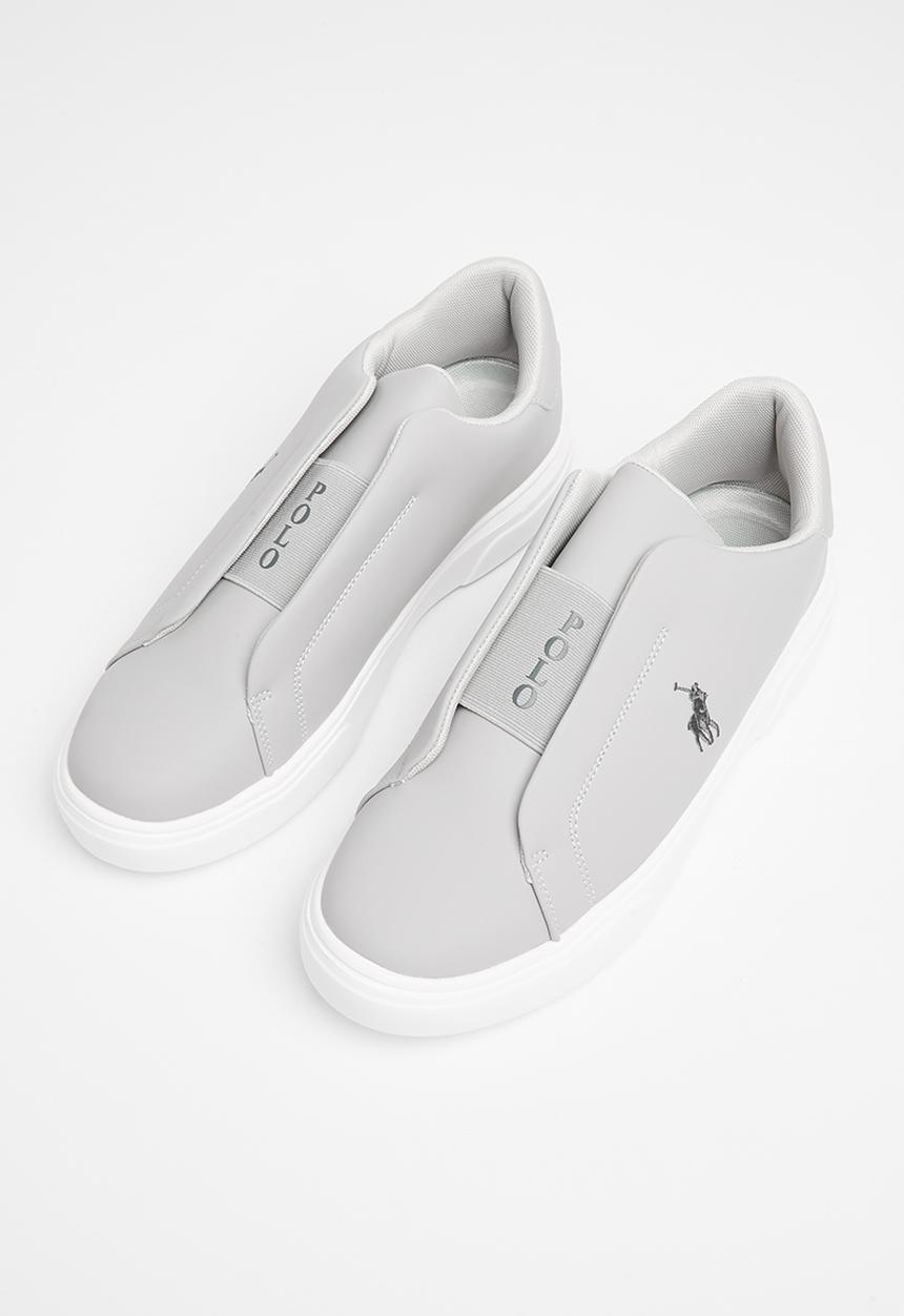 POLO - Gusset slip on sneaker - grey