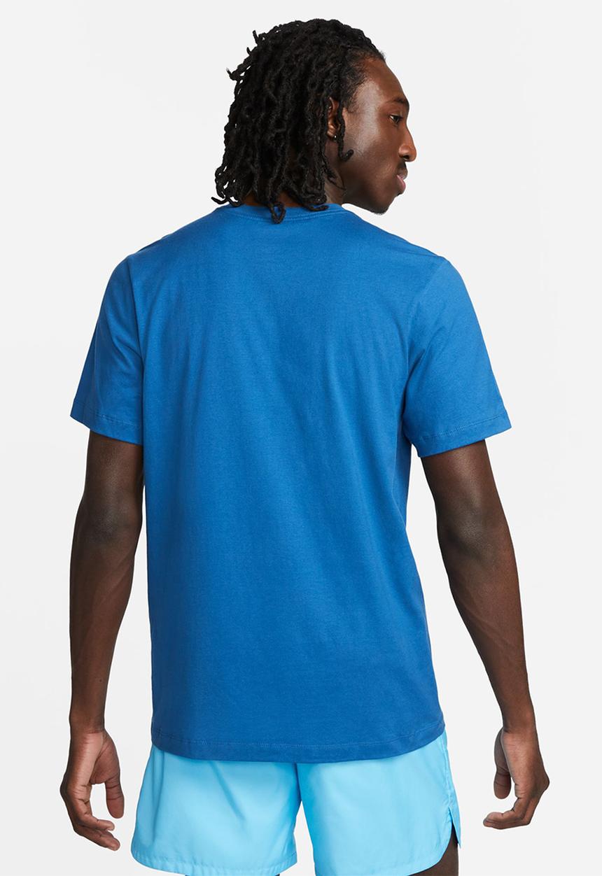 Nike - Nsw tee icon ft french fs - dk marina blue