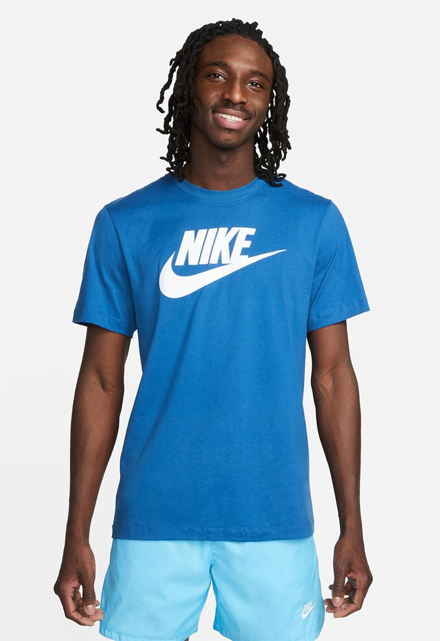 Nike - Nsw tee icon ft french fs - dk marina blue