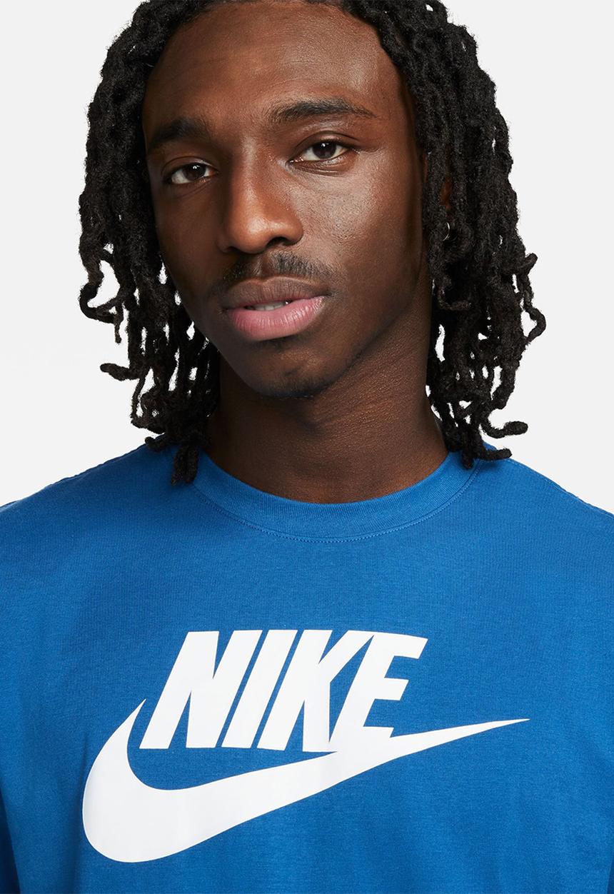 Nike - Nsw tee icon ft french fs - dk marina blue