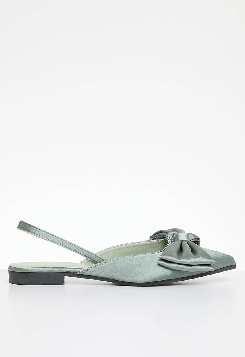 Superbalist - Jessa bow slingback - green