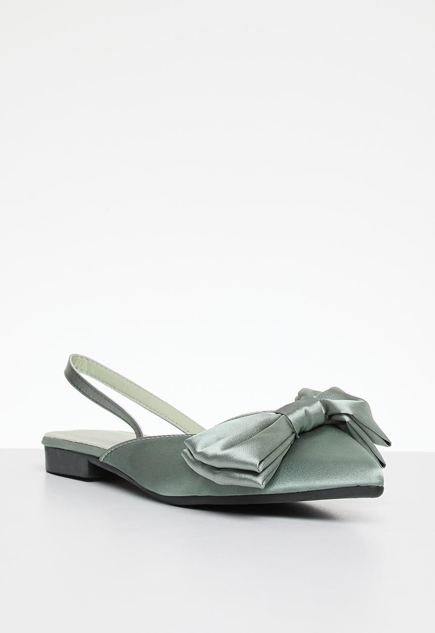 Superbalist - Jessa bow slingback - green