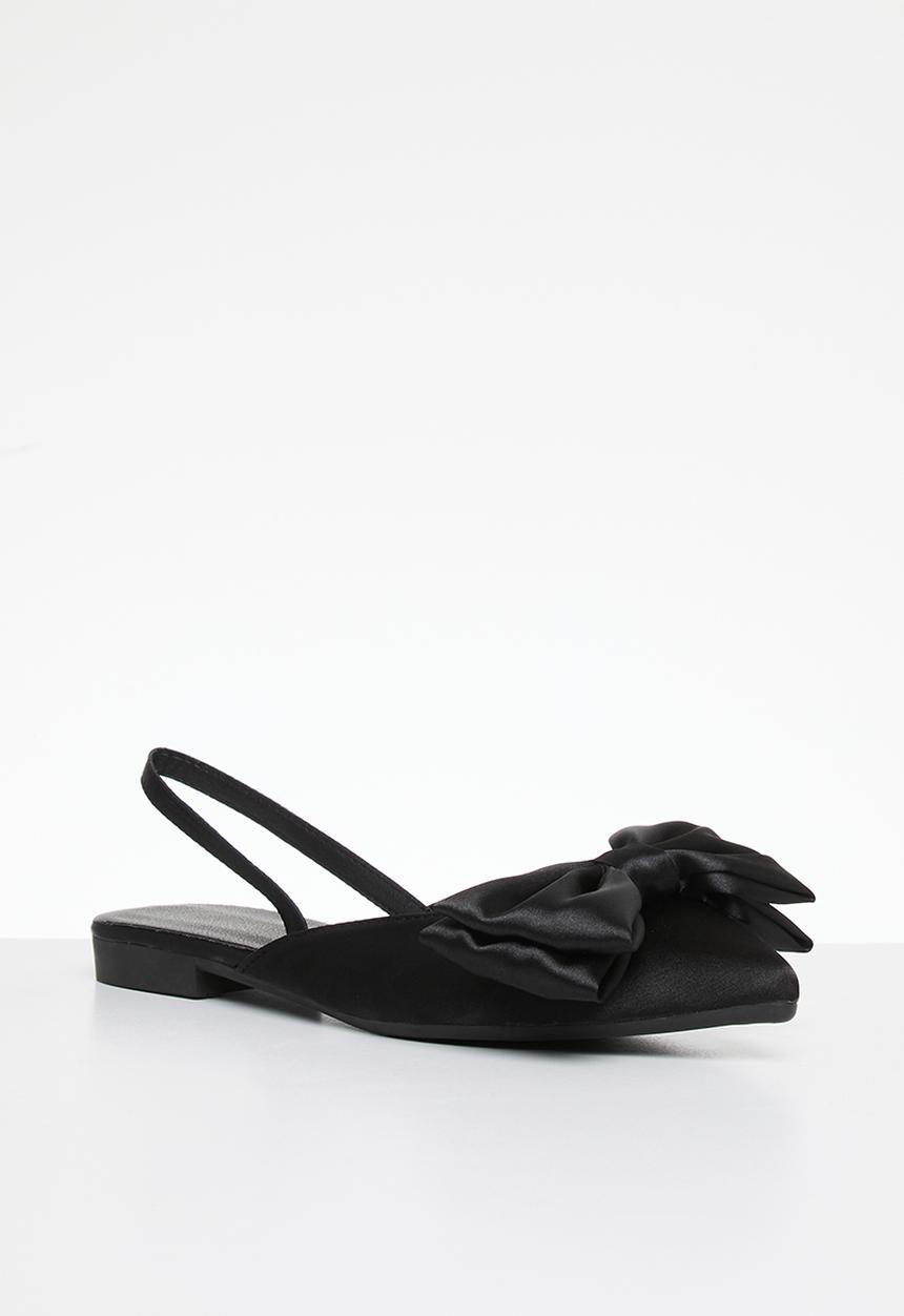 Superbalist - Jessa bow slingback - black