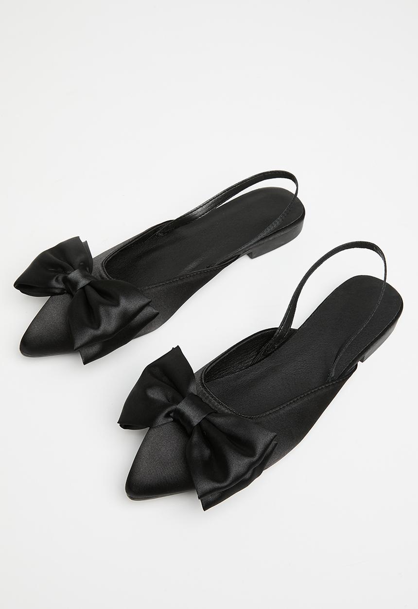 Superbalist - Jessa bow slingback - black