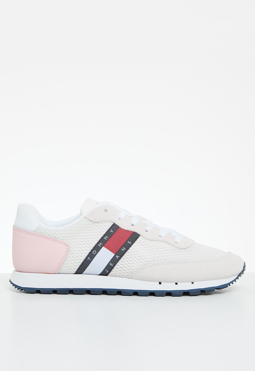 Tommy Hilfiger - Tommy jeans suede retro runner - misty pink