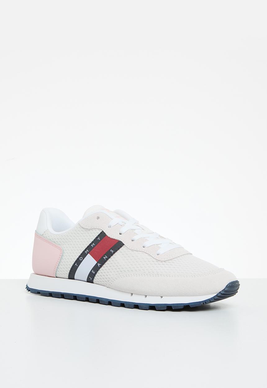 Tommy Hilfiger - Tommy jeans suede retro runner - misty pink