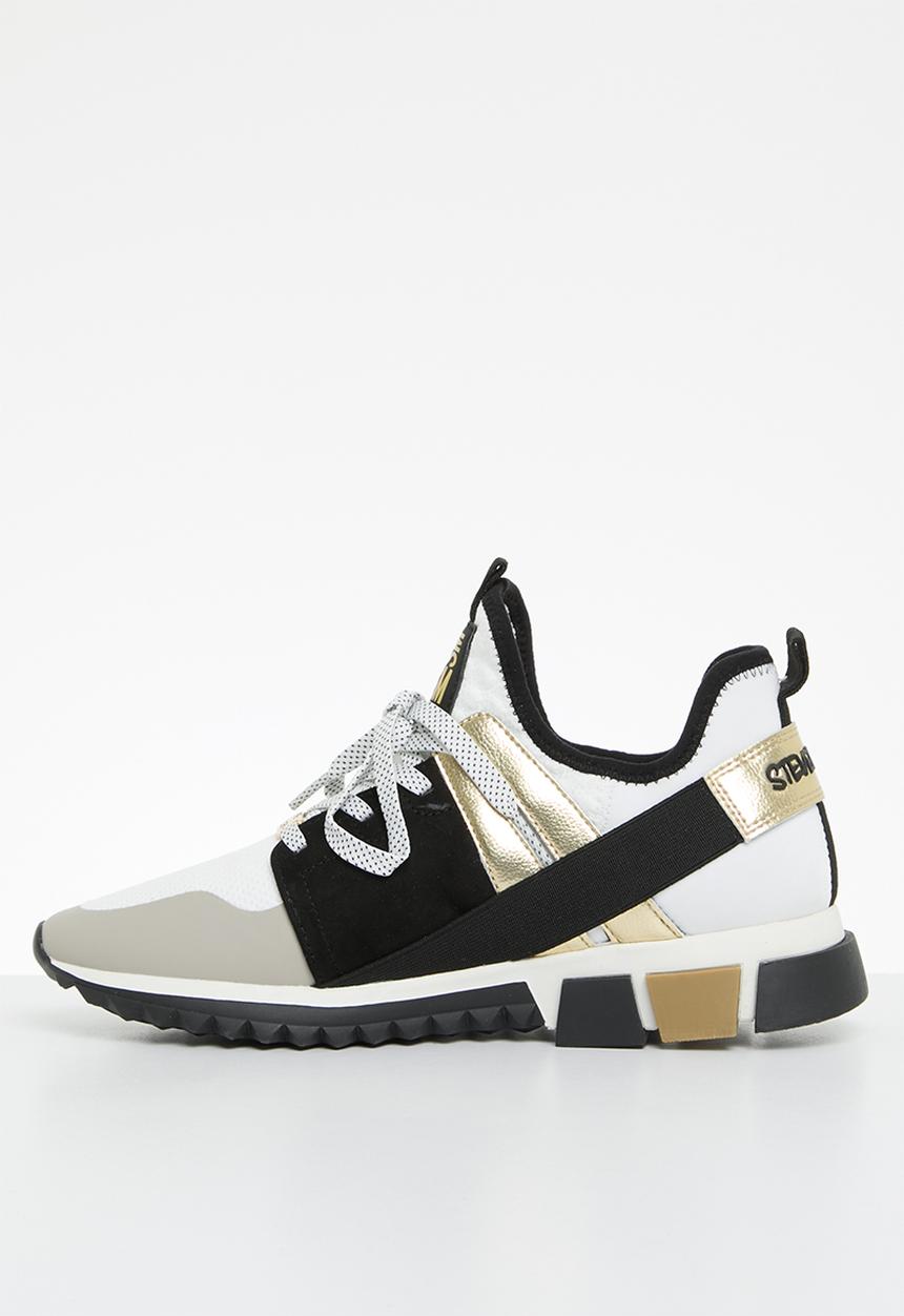 Steve Madden - Decend sneaker - black & gold