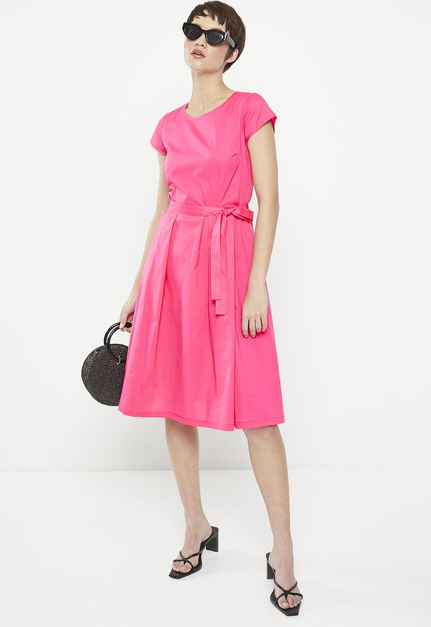 AMANDA LAIRD CHERRY - Amarelo - fuchsia poplin