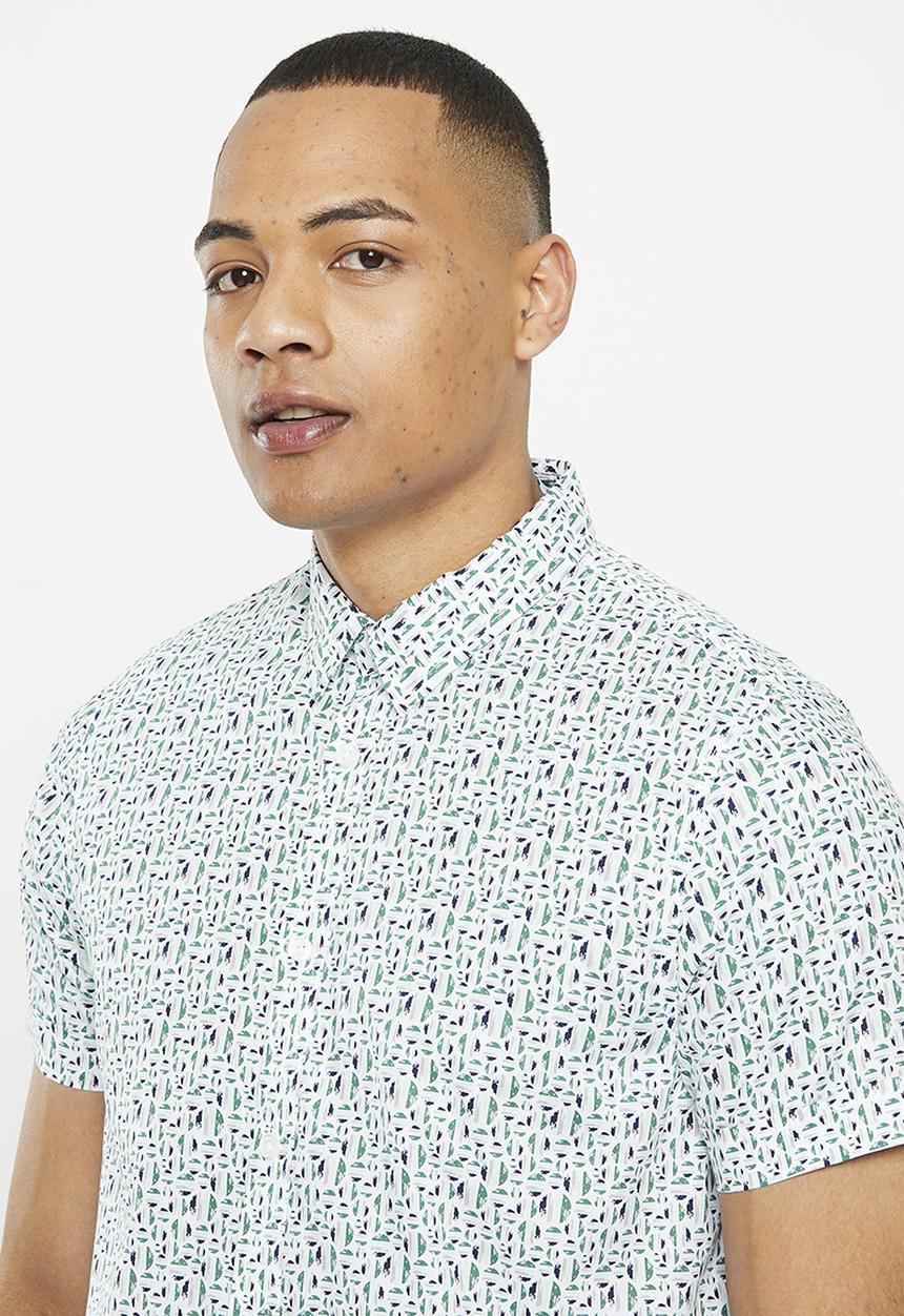 Brave Soul - Msh-625aztec - optic white & green
