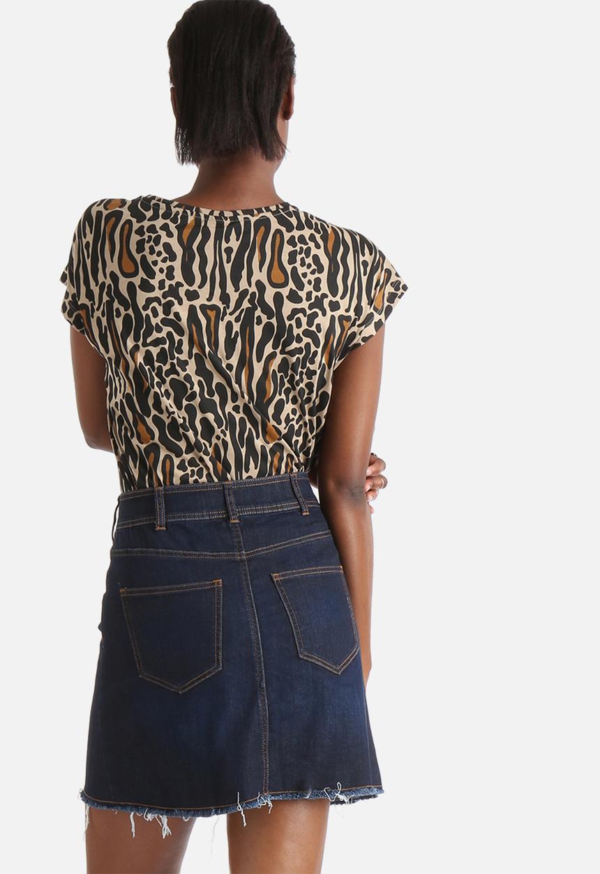 Vero Moda - Leo Animal Print Tee