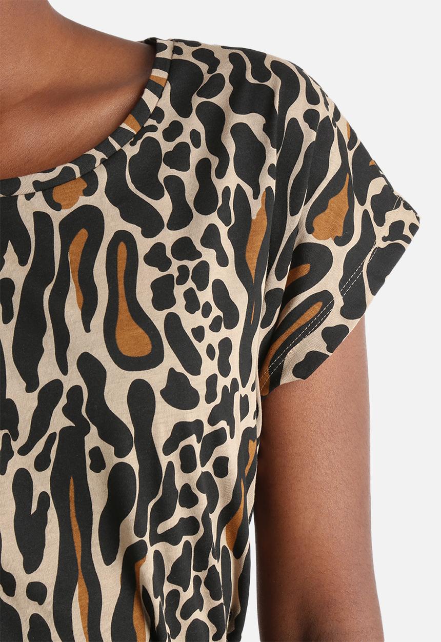 Vero Moda - Leo Animal Print Tee