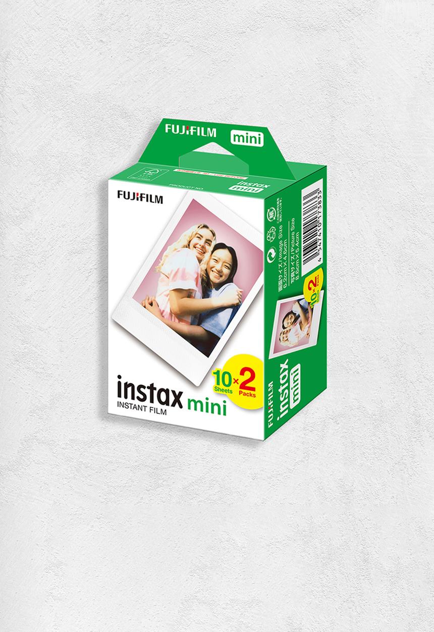 Fujifilm - Instax mini film white 2 pack (20)