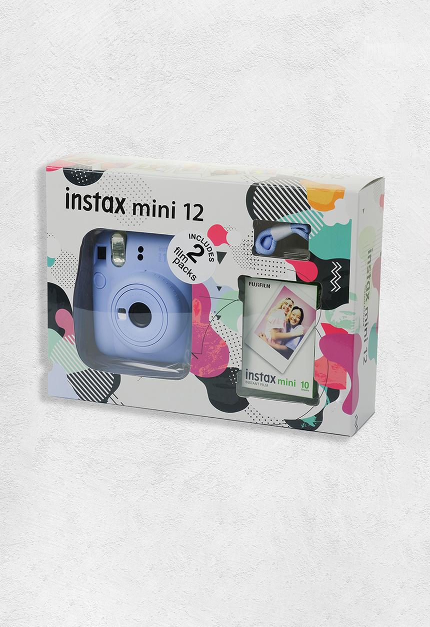 Fujifilm - Instax camera mini 12 Combo - blue