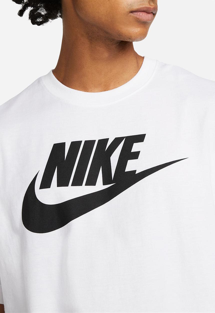 Nike - Nsw tee icon ft french fs - white & black 