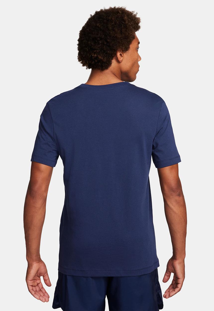 Nike - Nsw tee icon ft frnch fs - midnight navy & white 