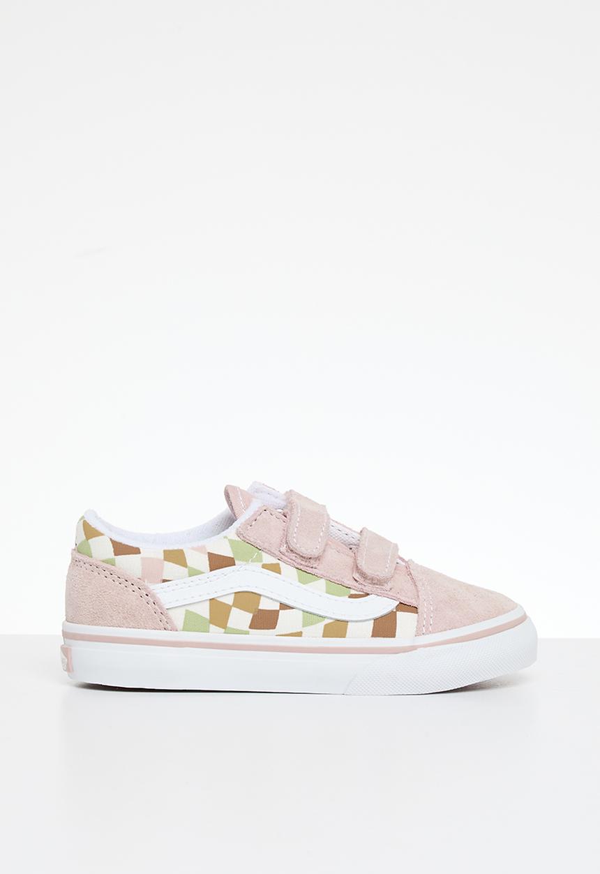 Vans - Td old skool v - wavy check multi/true white