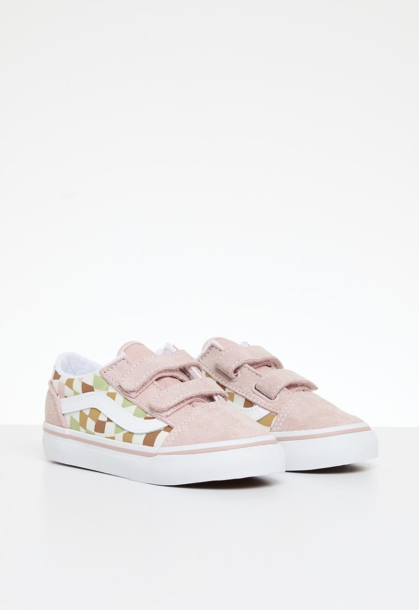 Vans - Td old skool v - wavy check multi/true white