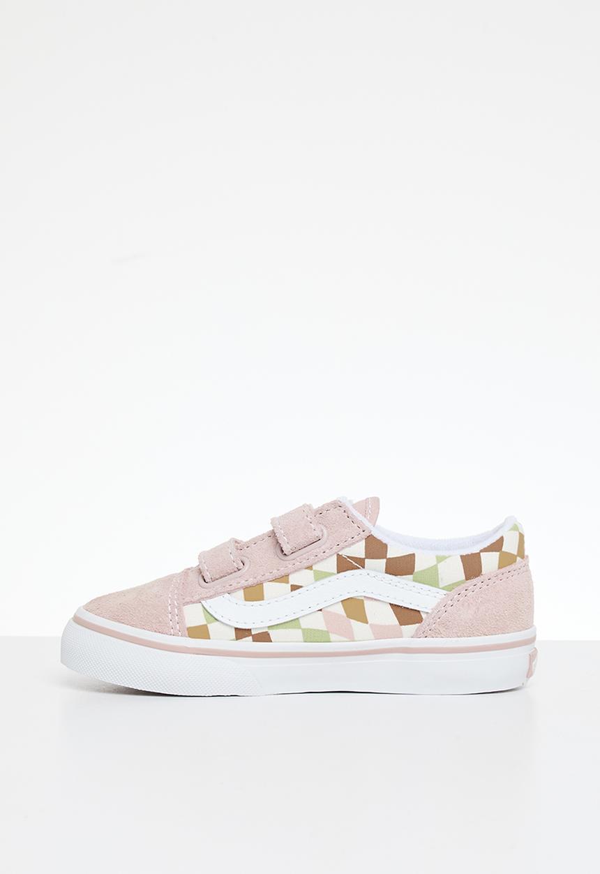 Vans - Td old skool v - wavy check multi/true white