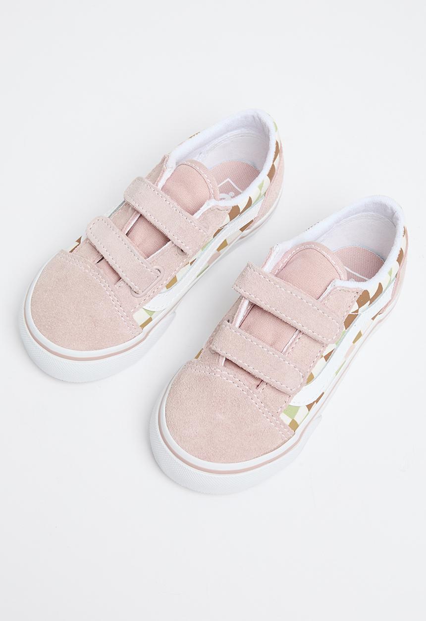 Vans - Td old skool v - wavy check multi/true white