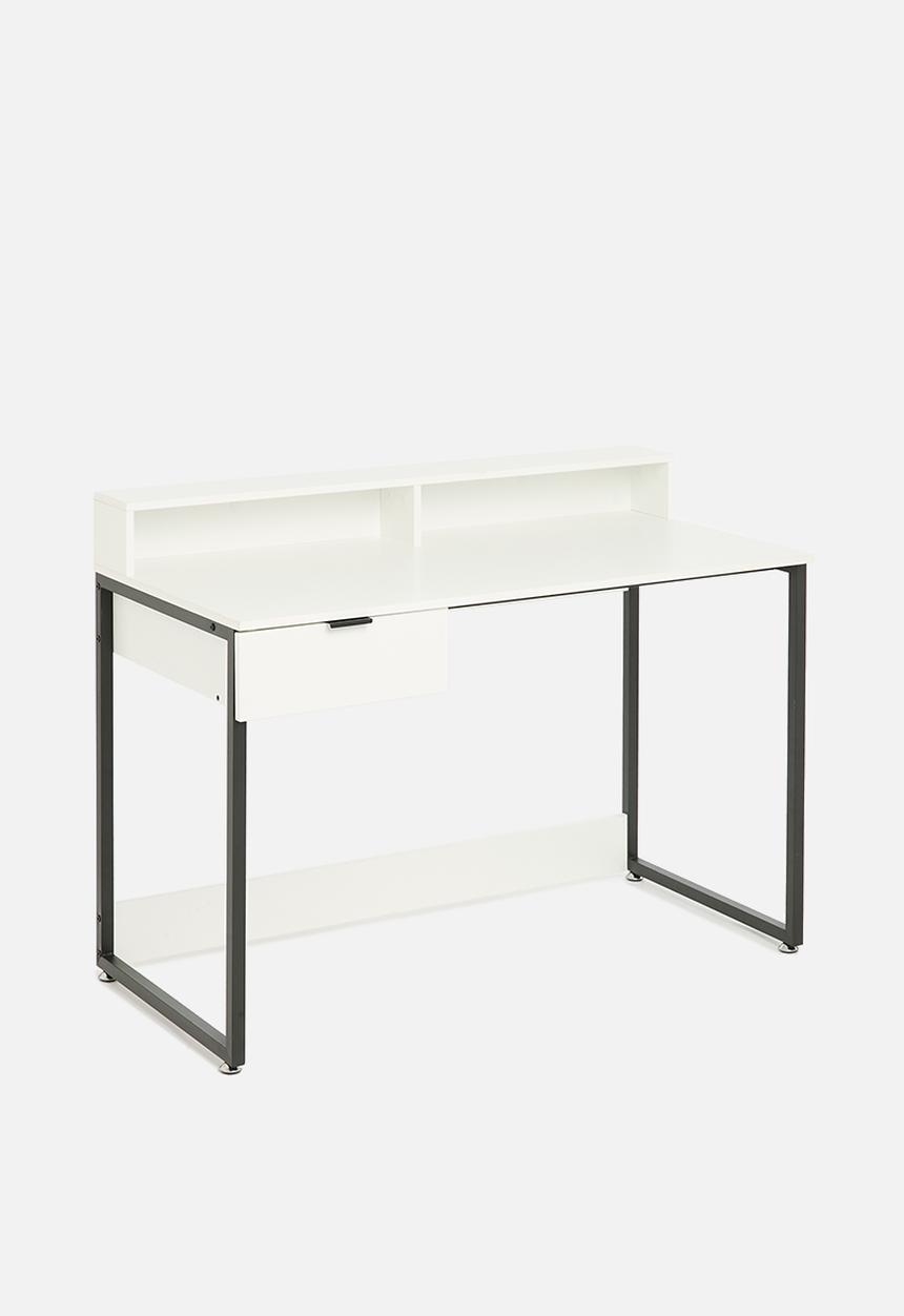 Sixth Floor - Myla desk - black & white