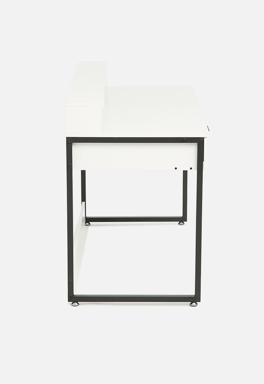 Sixth Floor - Myla desk - black & white