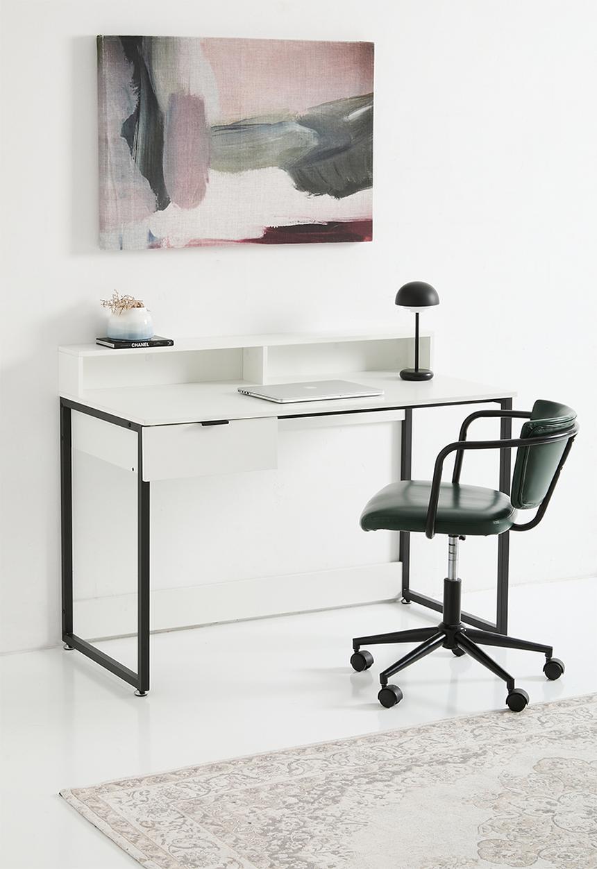 Sixth Floor - Myla desk - black & white