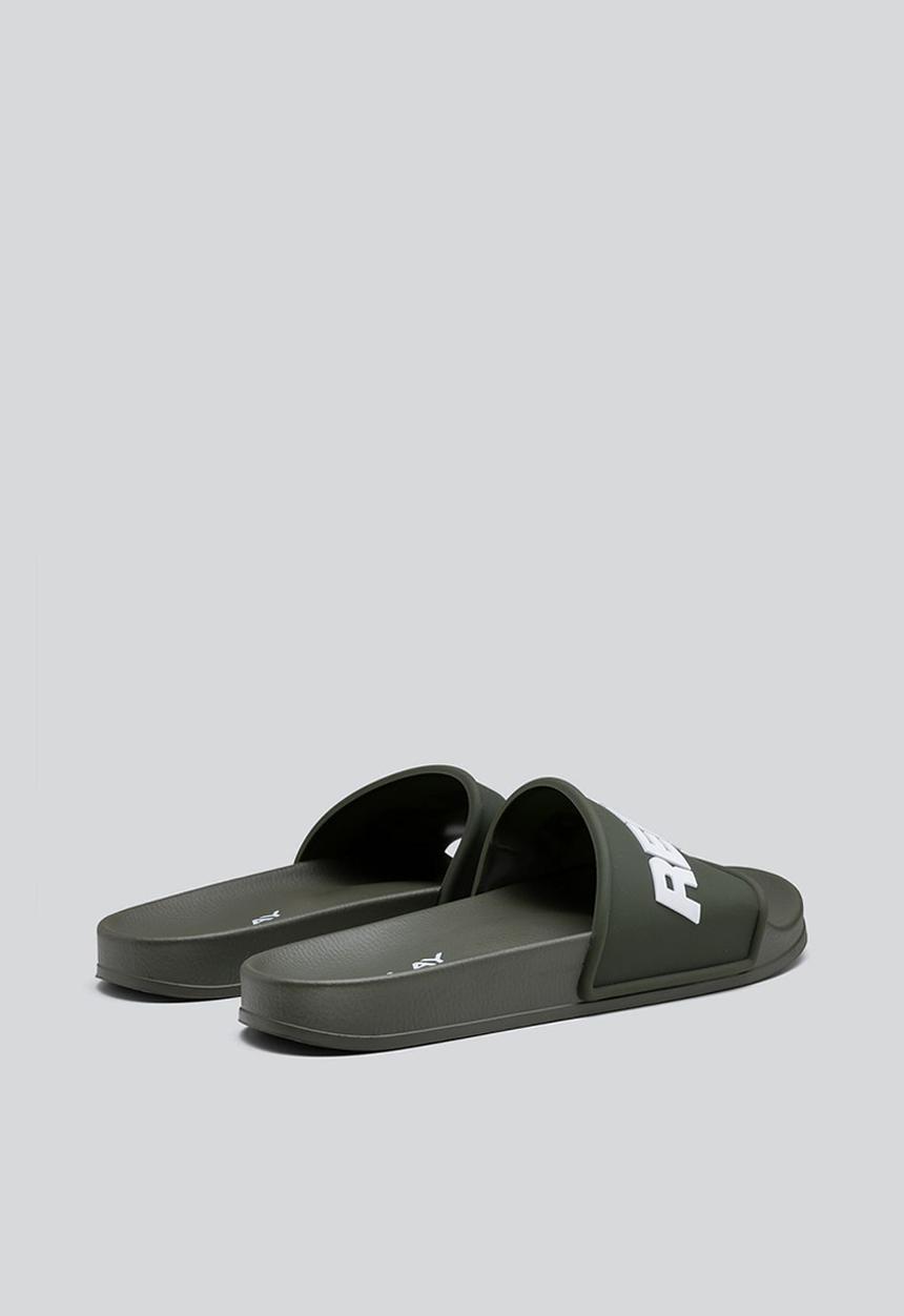 Replay - Up emboss slide - mil green