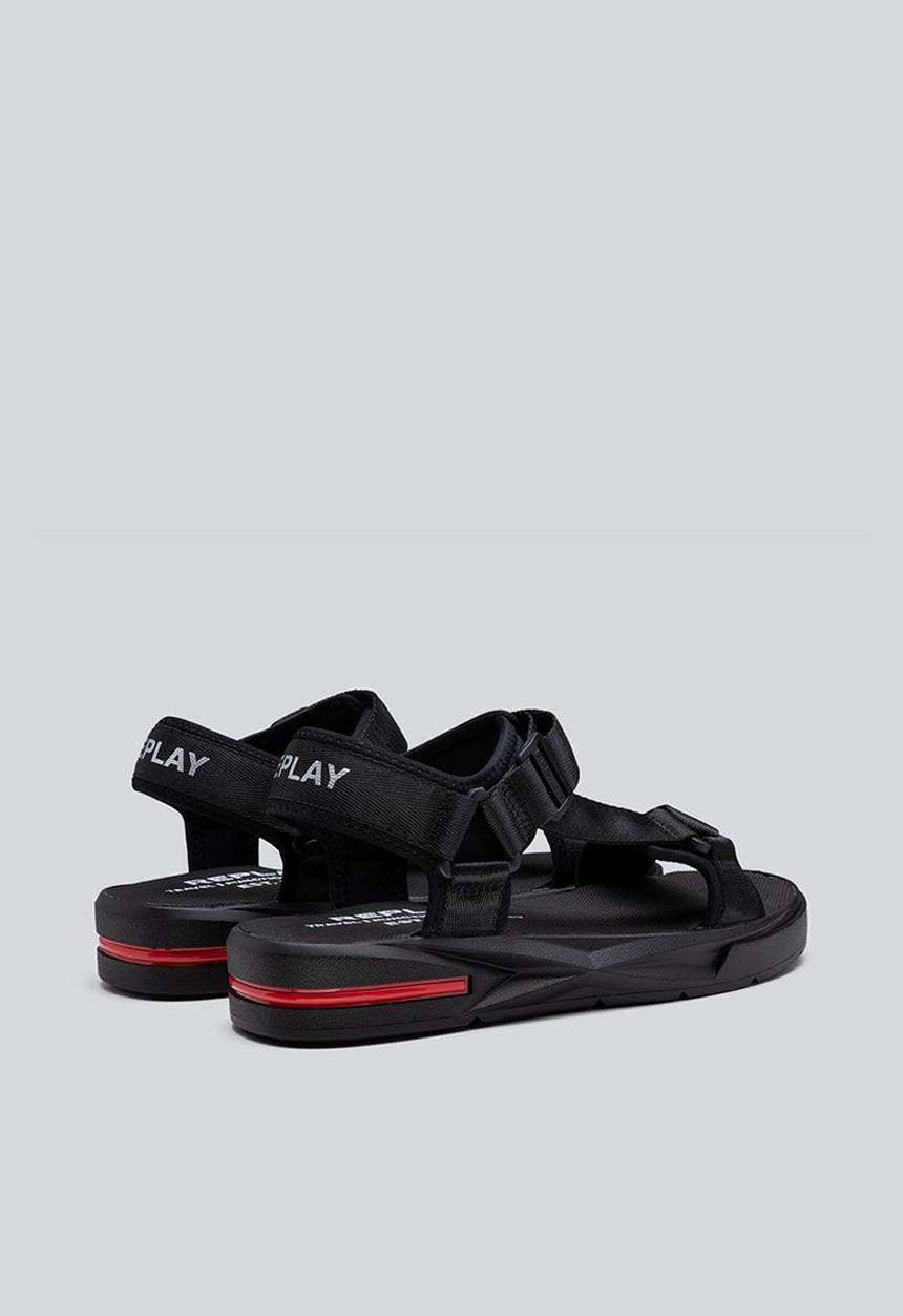 Replay - Space base sandal - black