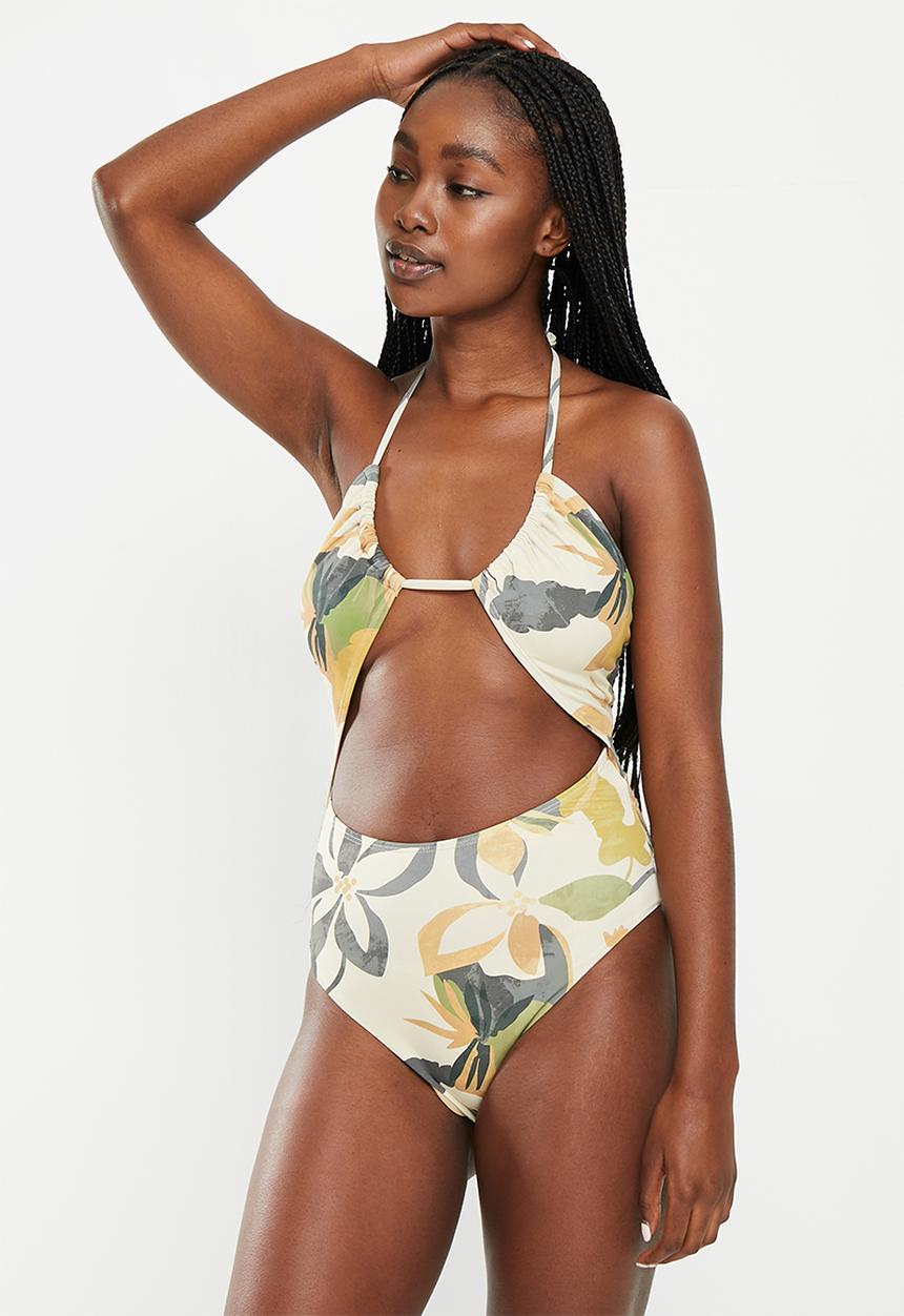 Lizzy - Wilmarie full swimsuit - sepia