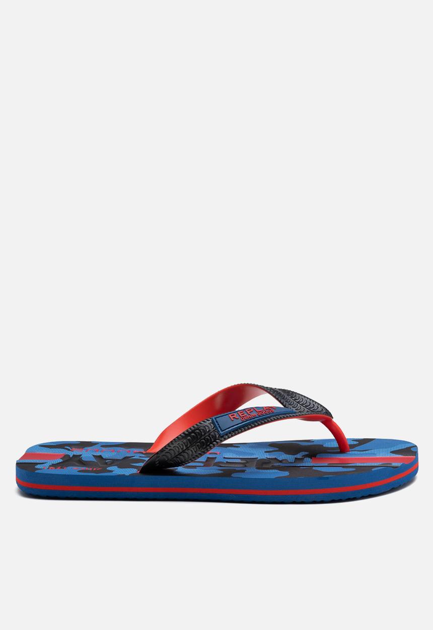 Replay - Maverik camo flip-flop - camo navy