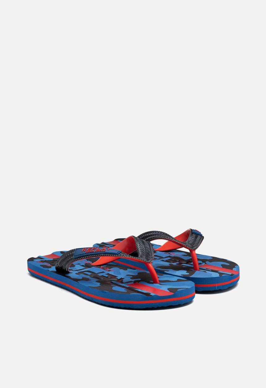 Replay - Maverik camo flip-flop - camo navy