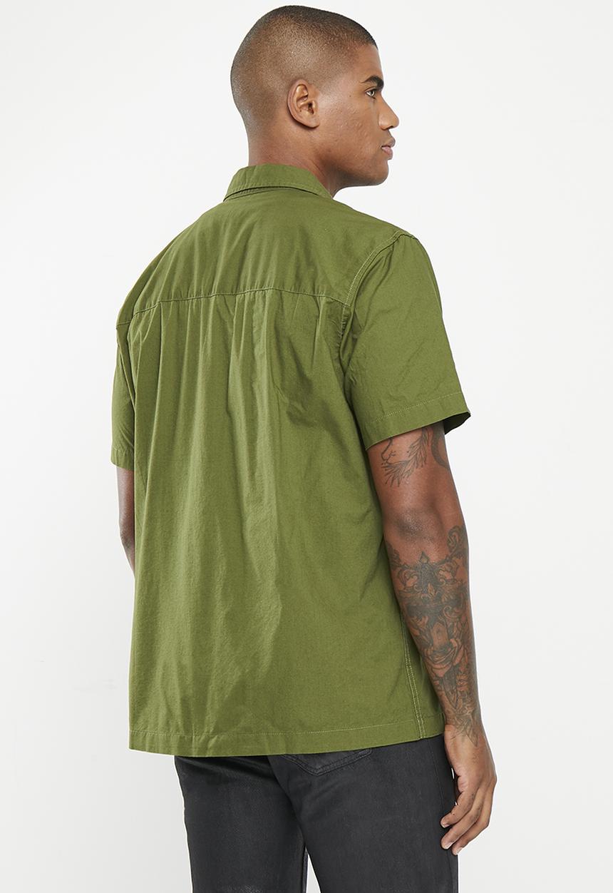 Levi’s® - Presidio patch pocket shirt - sea moss