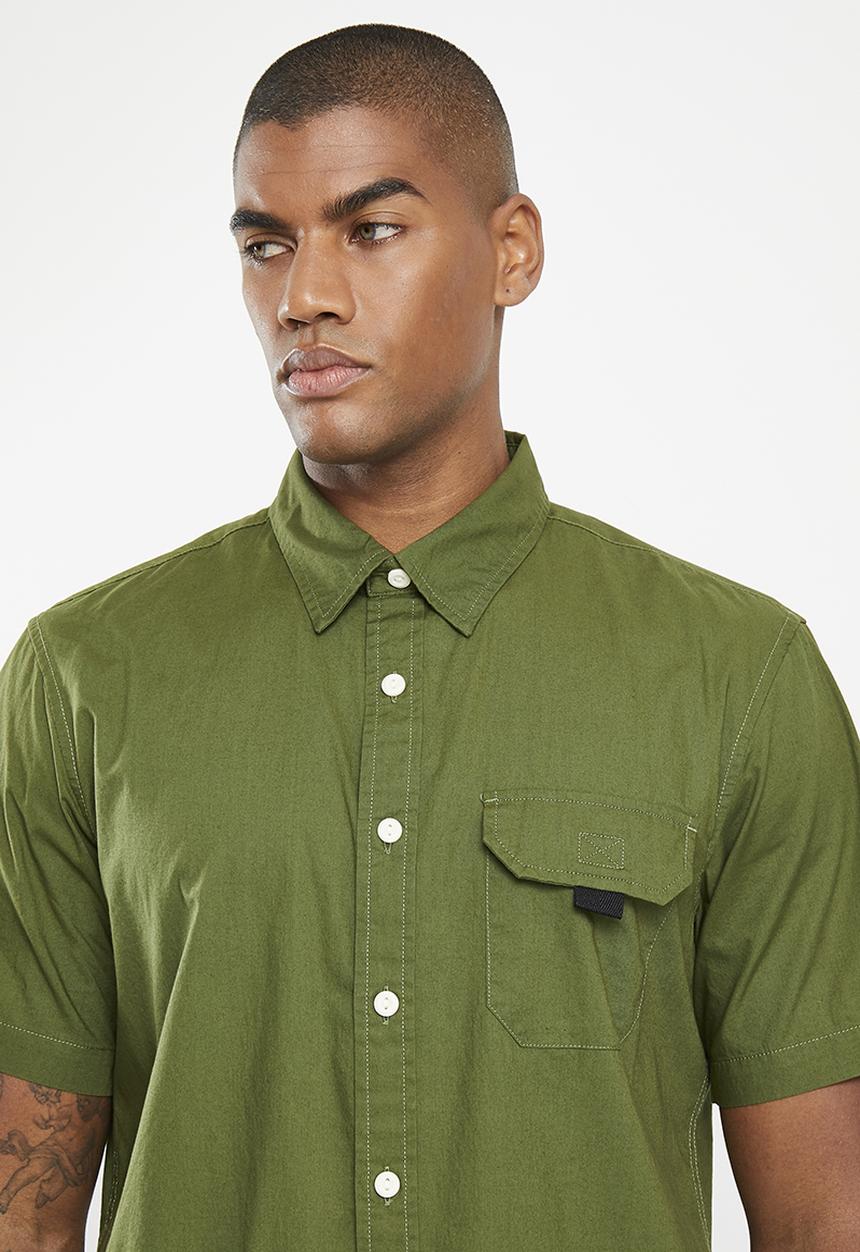 Levi’s® - Presidio patch pocket shirt - sea moss