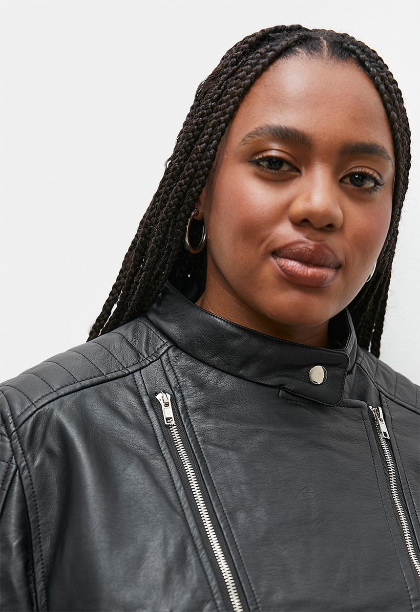 Superbalist - Motor biker jacket - black