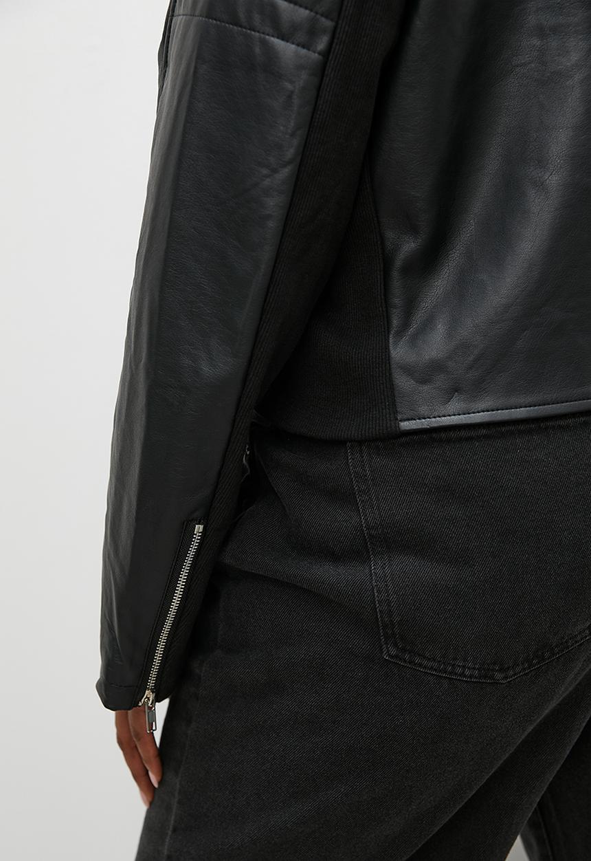Superbalist - Motor biker jacket - black