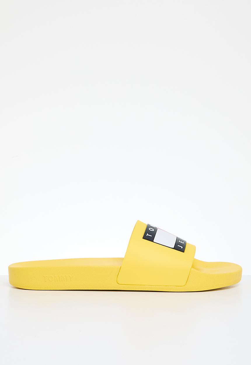 Tommy Hilfiger - Tommy jeans pool slide ess - star fruit yellow