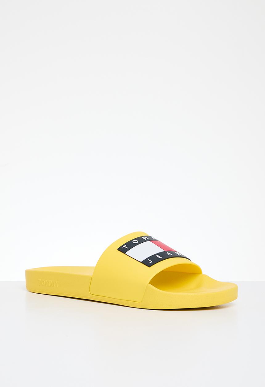 Tommy Hilfiger - Tommy jeans pool slide ess - star fruit yellow
