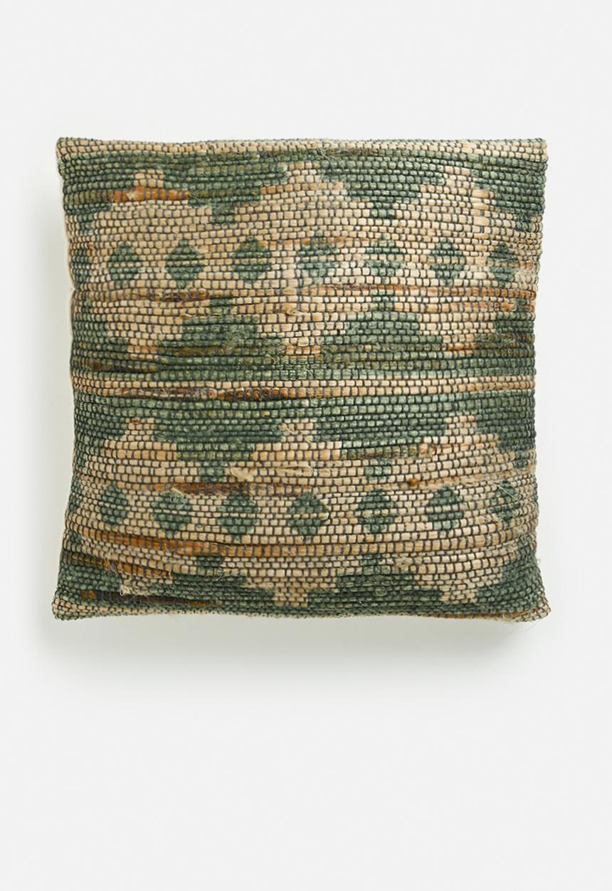 H&S - Odisha cushion cover - green