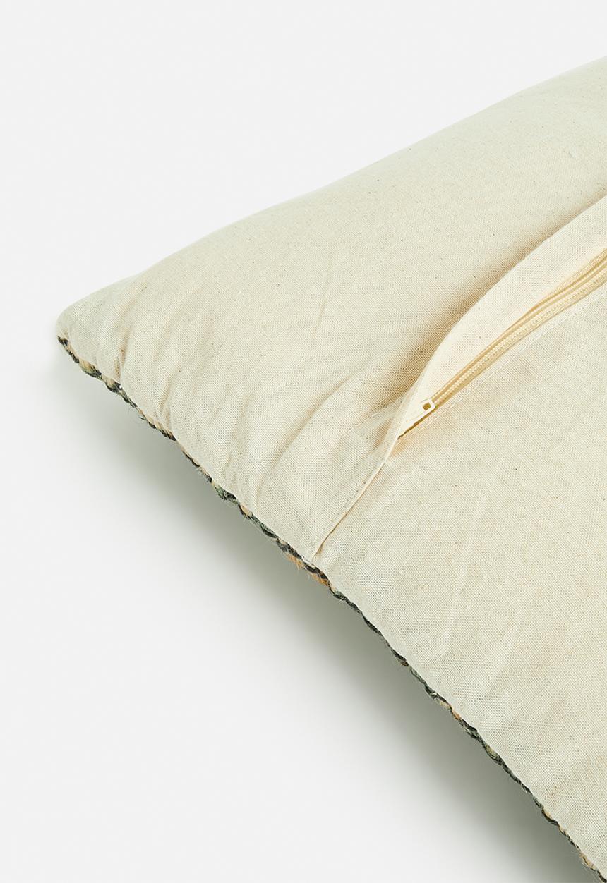 H&S - Odisha cushion cover - green