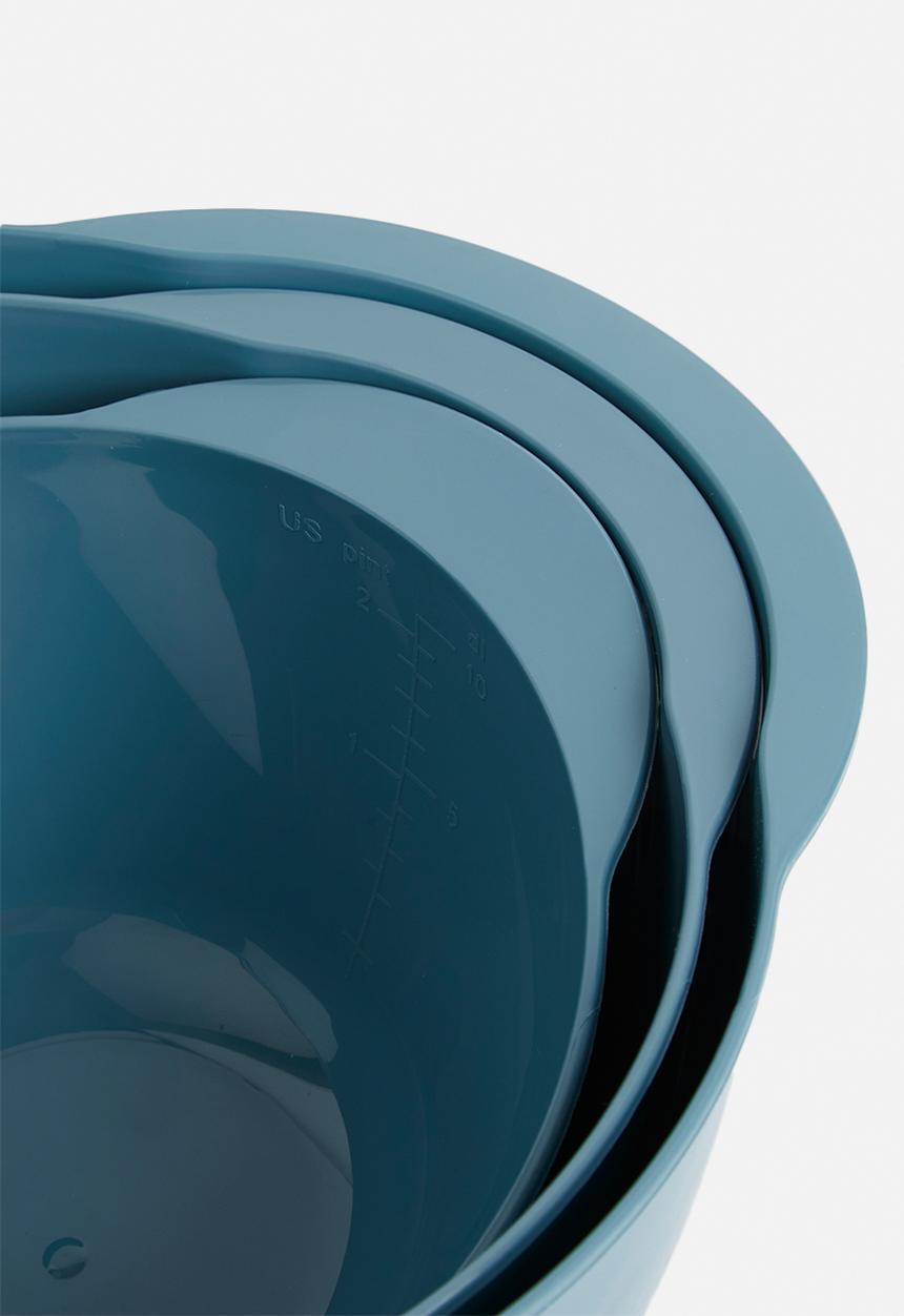 Excellent Houseware - Mixing bowl set - blue