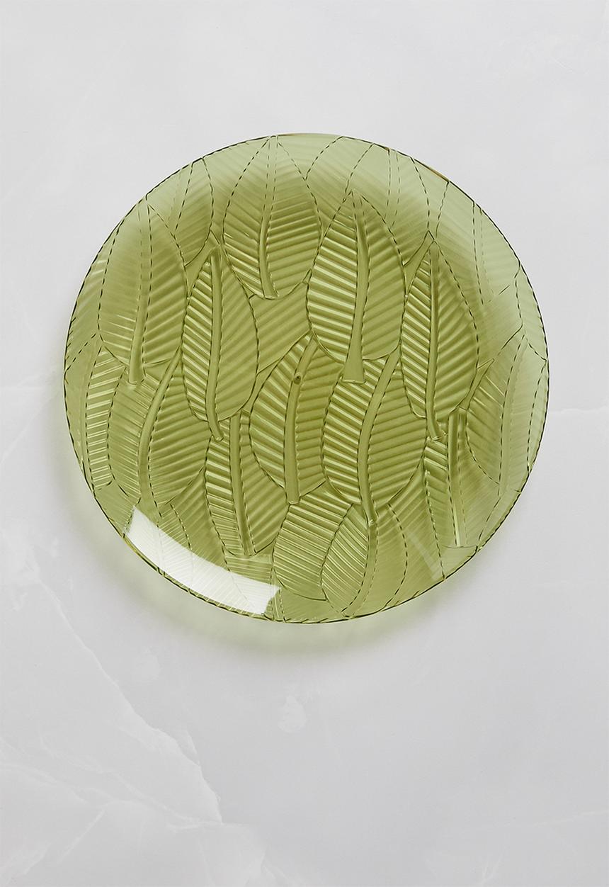 H&S - Luay plate set of 4 - green