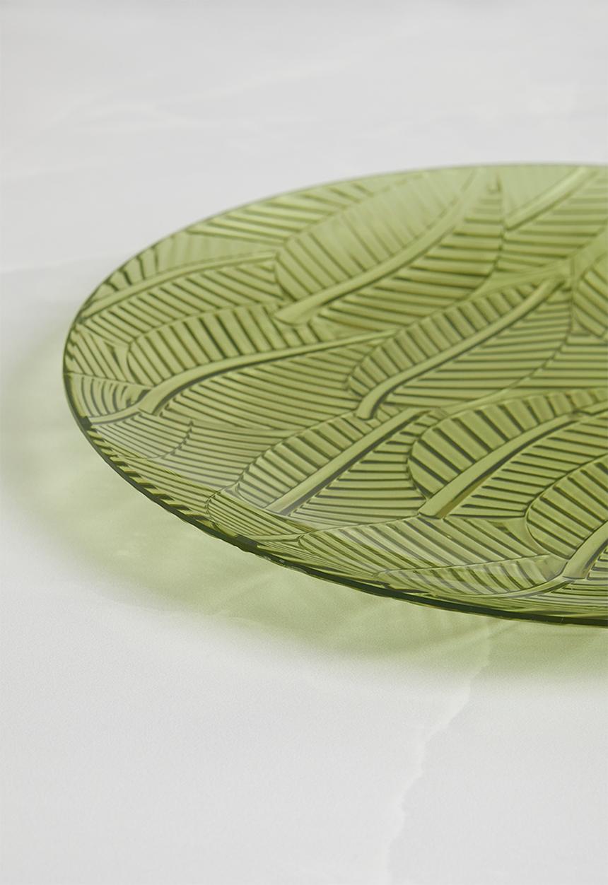 H&S - Luay plate set of 4 - green